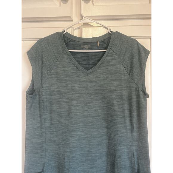 Toad & Co Tomboy Shift Dress Pockets Sleeveless Crunchy Granola Size XL - Picture 2 of 9